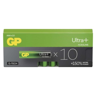 EMOS Alkalická baterie GP Ultra Plus AAA (LR03), 10 ks
