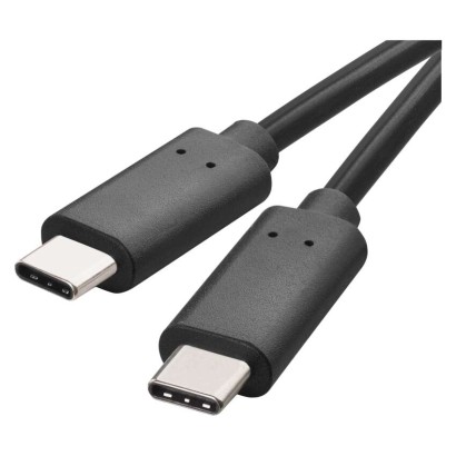 EMOS Nabíjecí a datový kabel 2.0 USB-C / USB-C, 1 m, černý