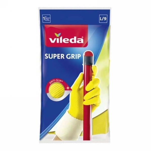 VILEDA rukavice Supergrip, 1 ks - vel. L