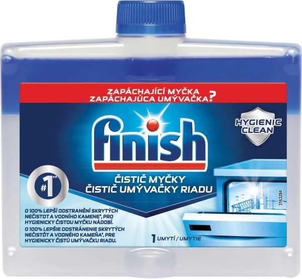 Čistič myčky Finish, 250 ml