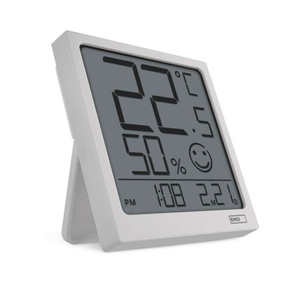 EMOS Digitální teploměr s vlhkoměrem, bezdrátové čidlo, datum E0522