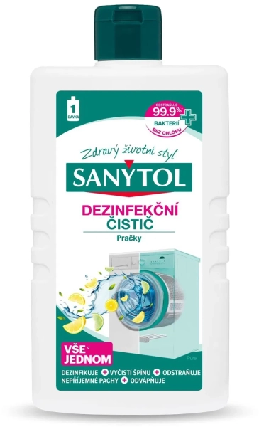 Dezinfekční čistič pračky Sanytol, 240 ml