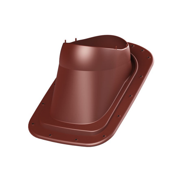 FABER Střešní průchodka pro plech rovný červená