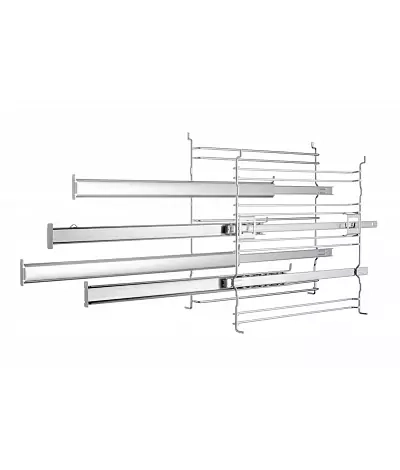 Mora sada teleskopických výsuvů – 2 úrovňe 873774