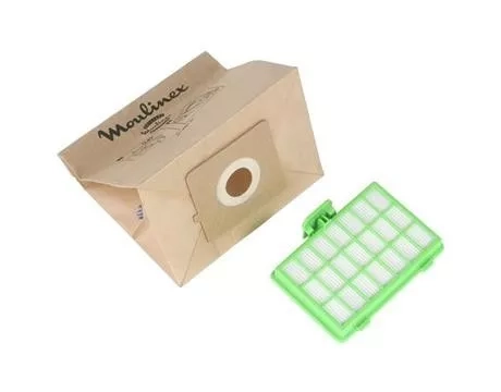 Sáčky 10ks + Hepafiltr Moulinex Zelio. MT000101