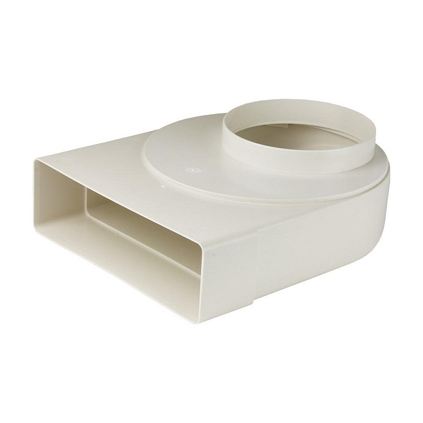 FABER Přechodové koleno 125/204x60 mm s osovou regulací