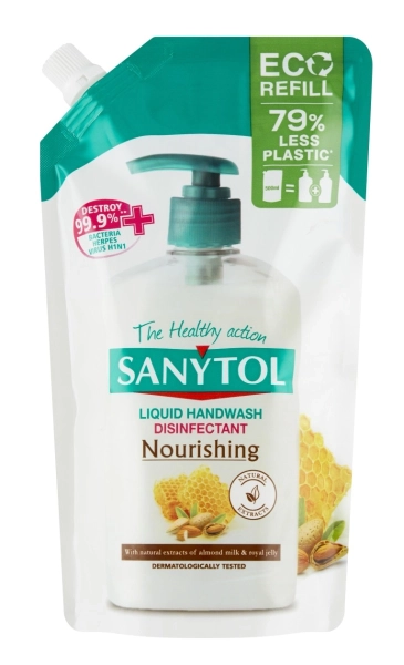 Mýdlo vyživující Sanytol, 500 ml