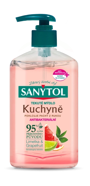 Mýdlo do kuchyně Sanytol, 250 ml