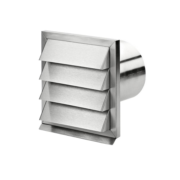 FABER E-Jal 150 X - venkovní mřížka se zpětnou klapkou nerez