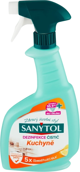 Dezinfekční odmašťující čistící prostředek na kuchyně Sanytol, 500 ml
