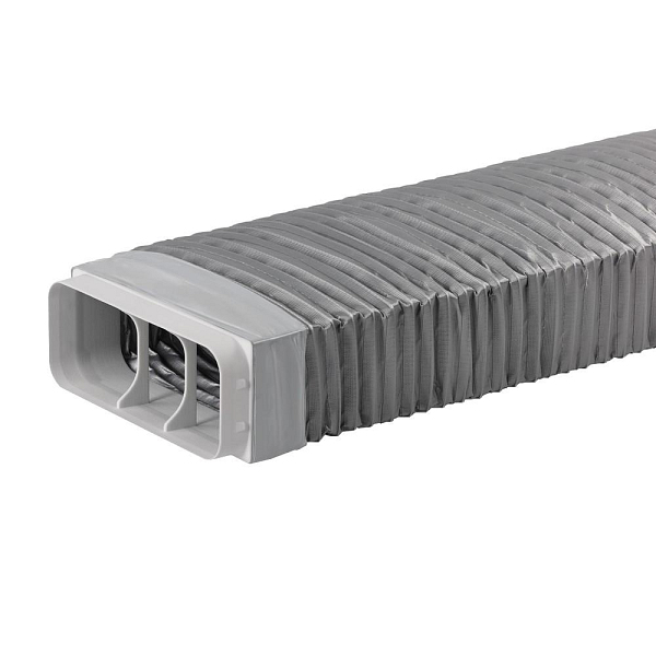 FABER P-RBFLEX - flexo potrubí ploché (250-550 mm), světle šedé
