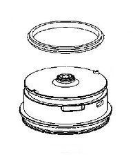 Držák nože zelený Tefal MS-651402