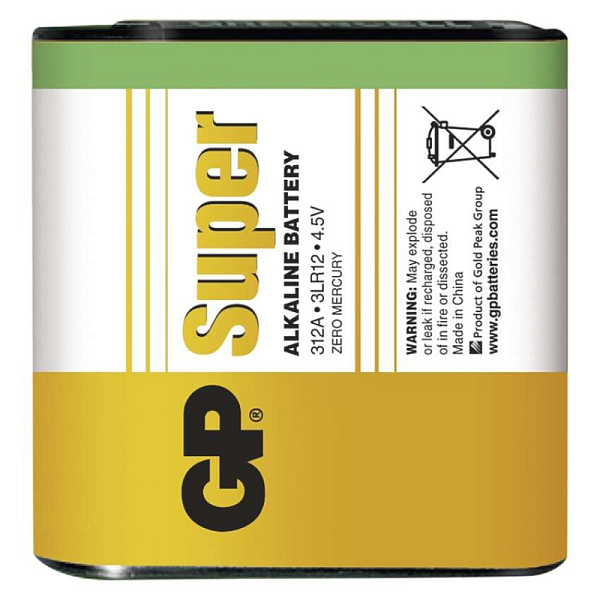 EMOS Alkalická baterie GP Super 3LR12 (4,5V), 1 ks