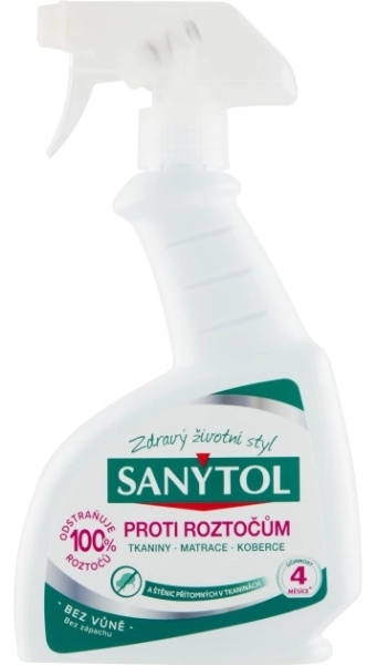Dezinfekční prostředek Sanytol Proti roztočům, 300 ml