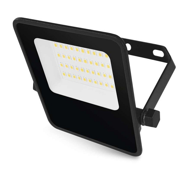 EMOS LED reflektor VISIO, 20 W, černý, neutrální bílá