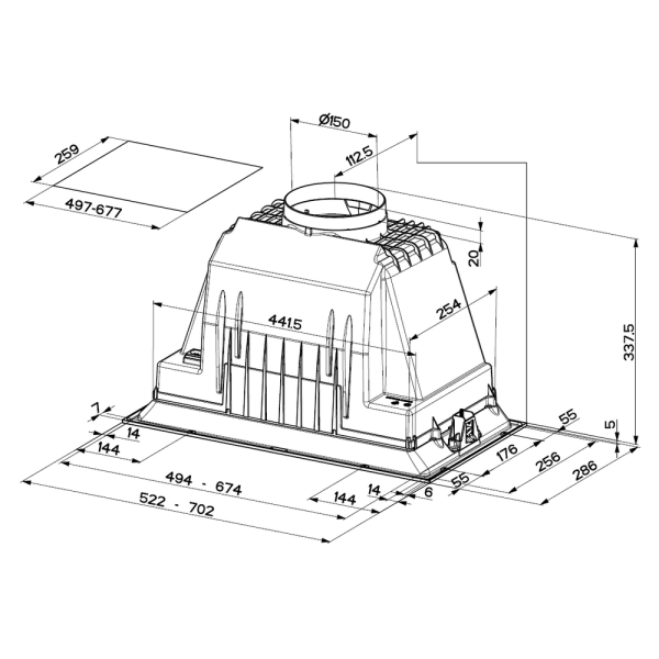 FABER INKA PLUS HC X A70