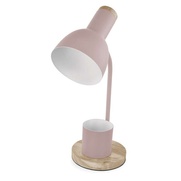 EMOS Stolní lampa POPPY na žárovku E27, růžová
