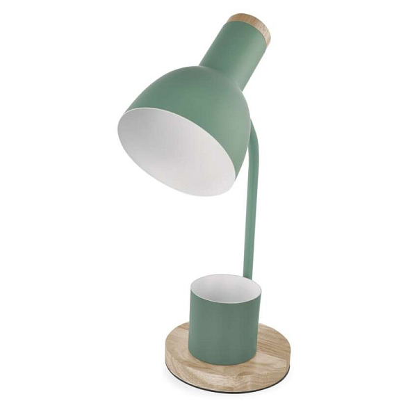 EMOS Stolní lampa POPPY na žárovku E27, zelená