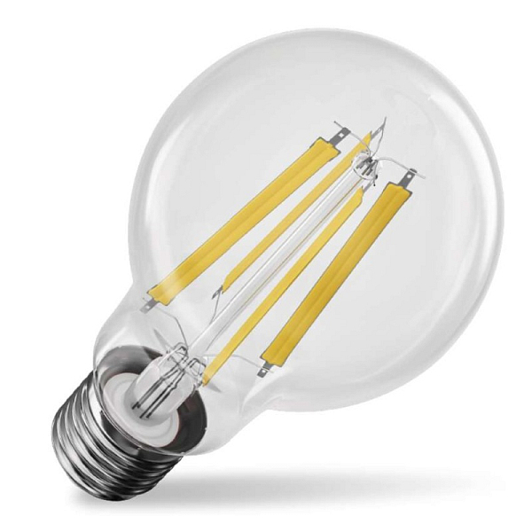 EMOS LED žárovka Filament A60 / E27 / 11 W (100 W) / 1 521 lm / neutrální bílá / stmívatelná