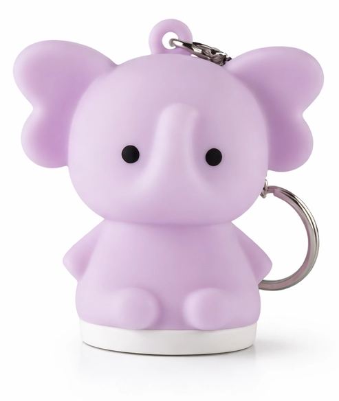 EMOS LED silikonová klíčenka - slon