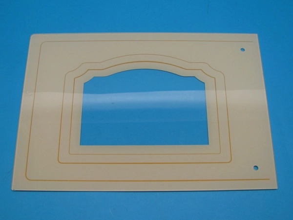 Sklo dveří mikrovlnné trouby Gorenje 462416