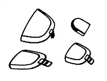 Sada víček Rowenta SS-9100062874
