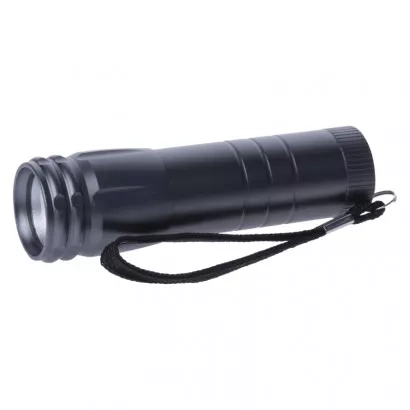 EMOS COB LED ruční kovová svítilna P4705, 100 lm, 3× AAA, 12 ks, display box