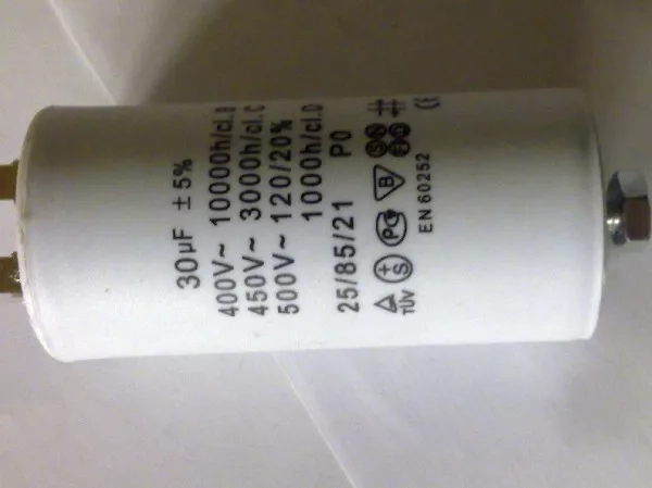 Kondenzátor 30uF 450-500V