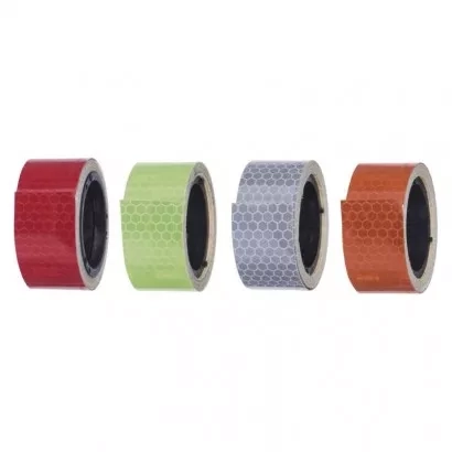 EMOS Reflexní páska 25 mm / 2m, 12 ks, display box