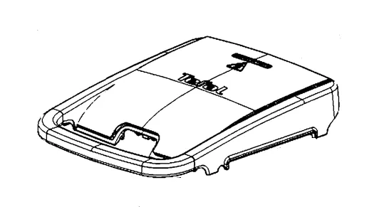 Horní kryt sendvičovače Tefal SS-995625