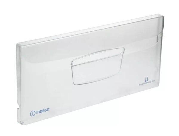 Čelo mrazničky výklopné 430x197mm Indesit C00291478