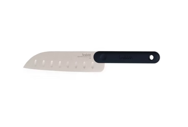 Nůž na ovoce a zeleninu Santoku Trebonn černá 18 cm