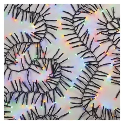 EMOS LED vánoční řetěz – ježek, 7,2 m, venkovní i vnitřní, multicolor, programy