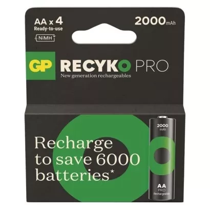 EMOS Nabíjecí baterie GP ReCyko Pro Professional AA (HR6), 4 ks