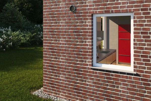 FABER P-Turbo 150 X - venkovní mřížka bez zpětné klapky nerez