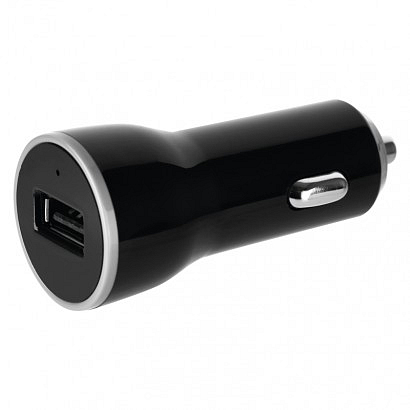 EMOS USB adaptér do auta 2,1A + micro USB kabel + USB-C redukce