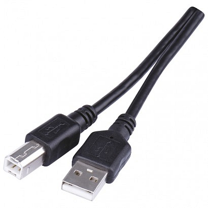 EMOS USB kabel 2.0 A vidlice - B vidlice 2m