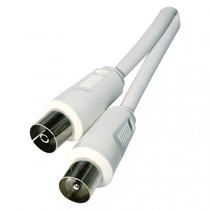 EMOS Anténní koaxiální kabel stíněný 7,5m - rovné vidlice