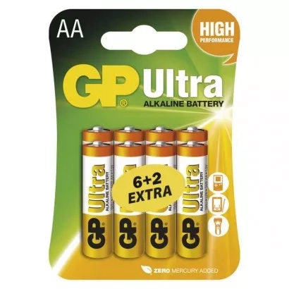 EMOS Alkalická baterie GP Ultra AA (LR6)