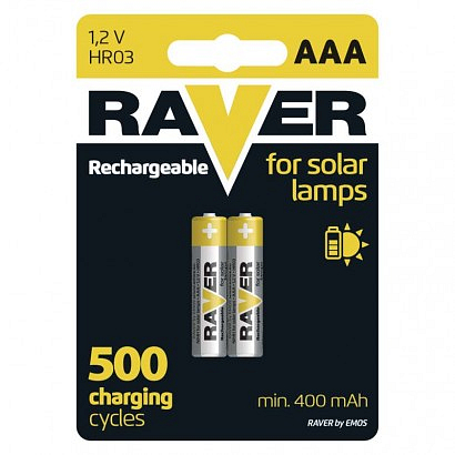 EMOS Nabíjecí baterie do solárních lamp RAVER SOLAR AAA (HR03) 400 mAh
