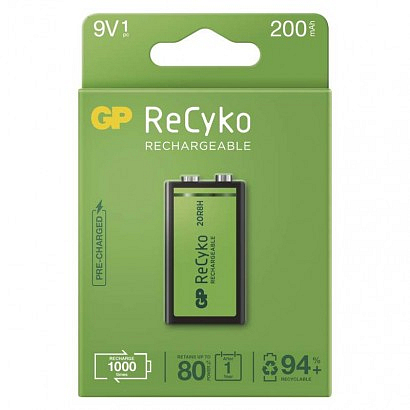 EMOS Nabíjecí baterie GP ReCyko 200 (9V)