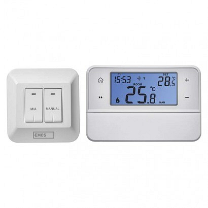 EMOS Pokojový programovatelný bezdrátový OpenTherm termostat P5616OT