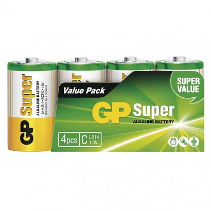 EMOS Alkalická baterie GP Super C (LR14)