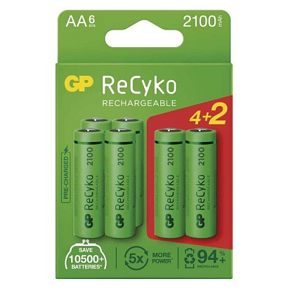 EMOS Nabíjecí baterie GP ReCyko 2100 AA (HR6)